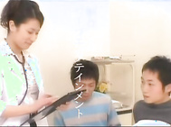 Copious Semen Bath Asian Female Doctor dje-009.
