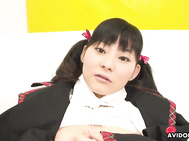 Japanese schoolgirl, Anri Kawai got shaved, uncensored