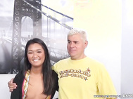 KOREAN Cutie Pounded and Gets an ORAL CREAMPIE!