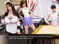 Waifu Academy | Naughty Asian Teen Step Sister Sits On Step Brother's Cock While Step Mom Is Making Dinner | My sexiest gameplay moments | Part #32