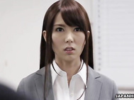 Japanese co workers, Yui Hatano and Yoshimi Saaya, POV uncensored