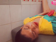 [Hansel Thio Channel] I Will Be Your Talent Vixen - I Napped After Massage And Spa In Relaxation Bathroom Part 4