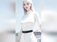 (3D ANIMATED AI-GENERATED MODELS) hungry blonde petite babe (with pussy masturbation ASMR sound!)