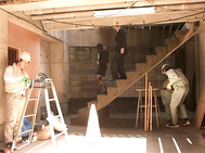 Julia Takes On The Construction Crew.