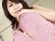 Miu Satsuki Asian model has huge boobs and enjoys masturbating.