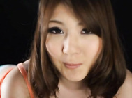 Momoka Nishina Asian babe has big boobs.
