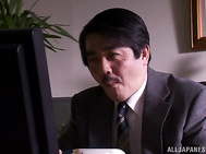 Asuka Hojou is made to suck and fuck with stranger.