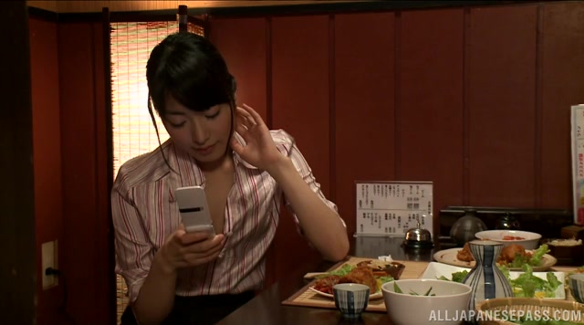 Helpful Japanese milf Kana Yume pleases her lover with intensive riding.
