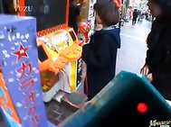 Arisa Himeno is a naughty Asian MILF who enjoys the outdoors and flashing in public places when she goes out.