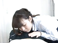 If youﾴre wondering what teen Megumi Shino is dreaming about, you only need to watch her touch herself in the middle of class to find out.