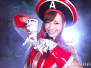 Stunning footjob performed by Aino Kishi - Japanese Cosplay.