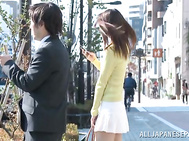 Sweet Asian milf with tight ass Nono Mizusawa enjoys caressing.