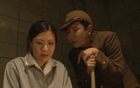 Naughty Asian women in prison camp with shaved pussy nailing - Weird Japan.